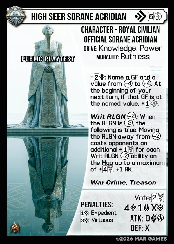 High Seer Sorane Acridian card