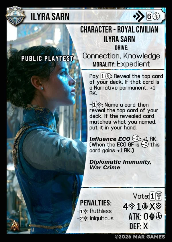 Ilyra Sarn card