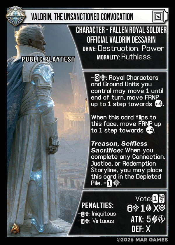 Valdrin, The Unsanctioned Convocation card