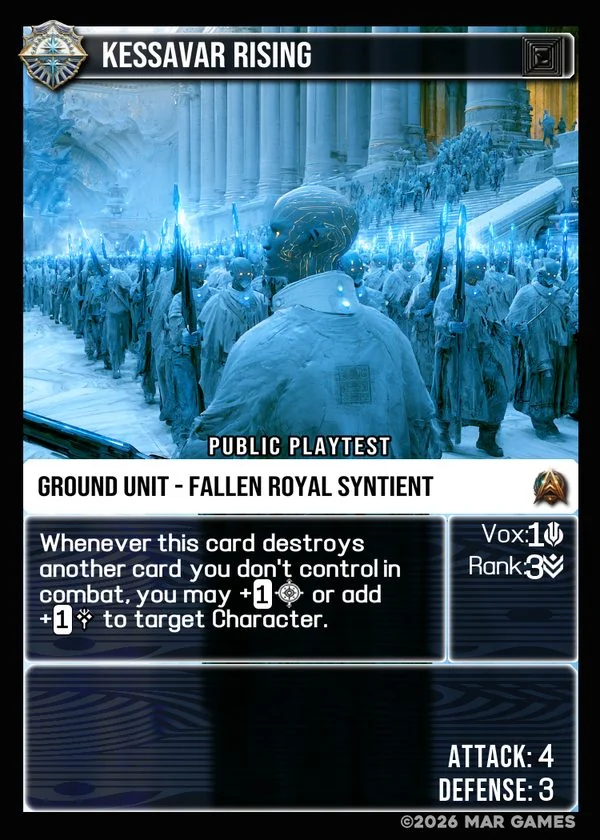 Kessavar Rising card