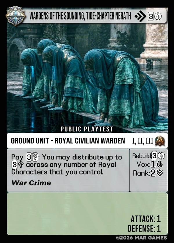 Wardens of the Sounding, Tide-Chapter Nerath card