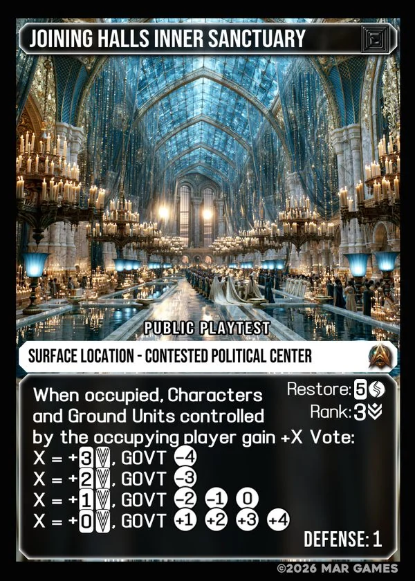 Joining Halls Inner Sanctuary card