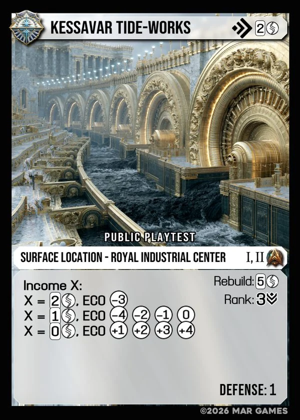 Kessavar Tide-Works card