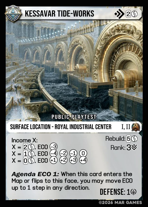 Kessavar Tide-Works card