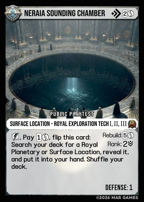 Neraia Sounding Chamber card