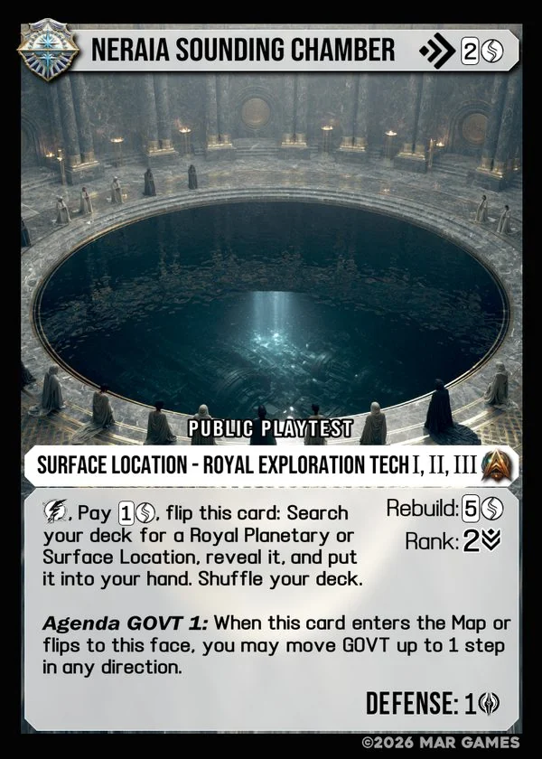 Neraia Sounding Chamber card