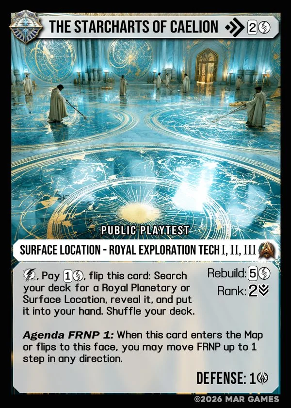 The Starcharts of Caelion card