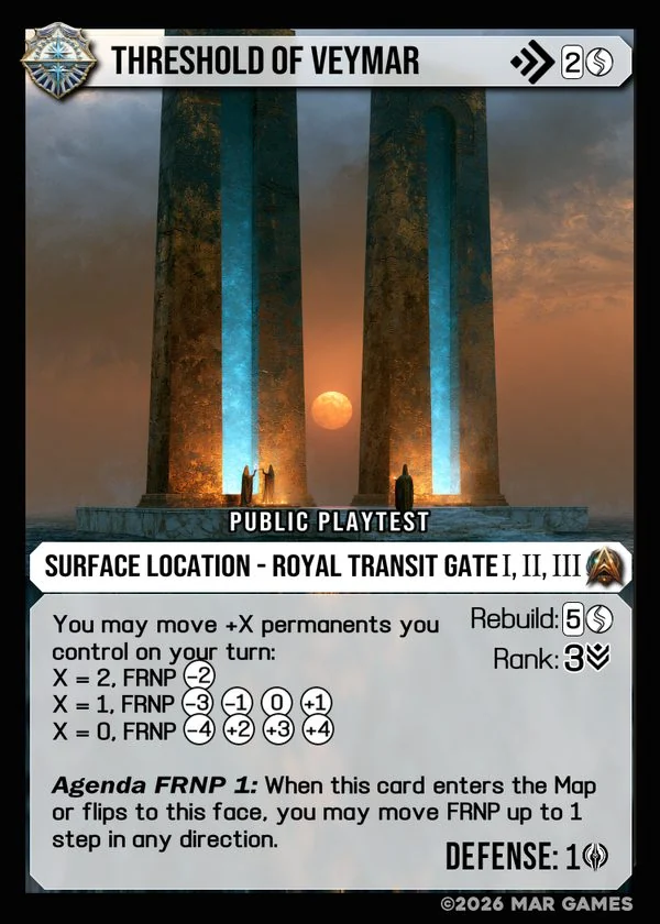 Threshold of Veymar card