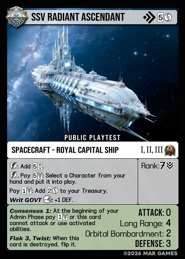 SSV Radiant Ascendant card