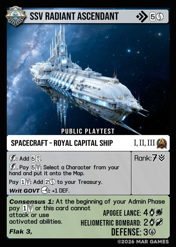 SSV Radiant Ascendant card