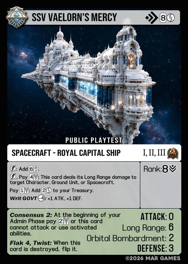 SSV Vaelorn's Mercy card