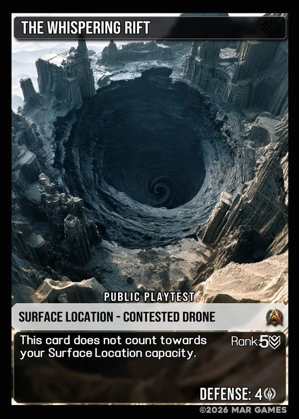 The Whispering Rift card