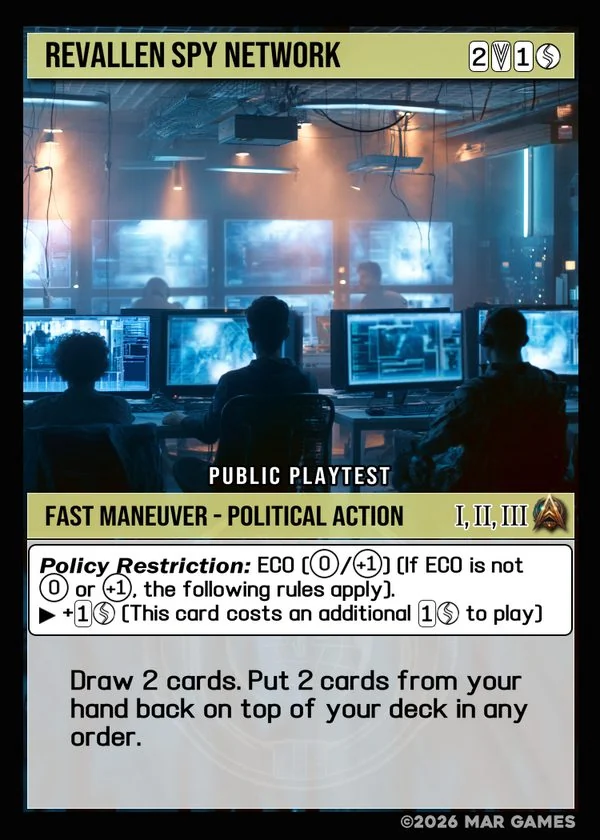 Revallen Spy Network card