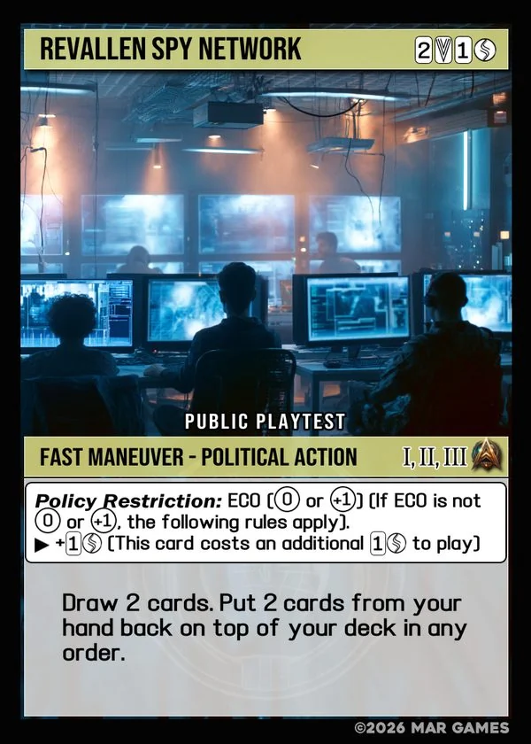 Revallen Spy Network card