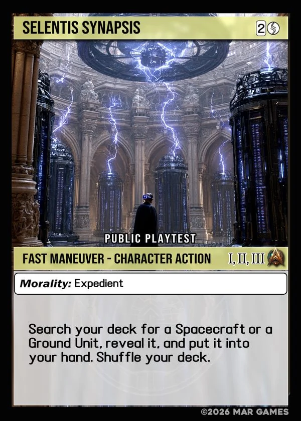 Selentis Synapsis card