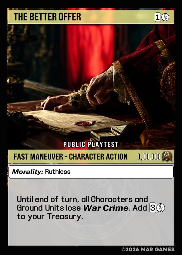 The Better Offer card