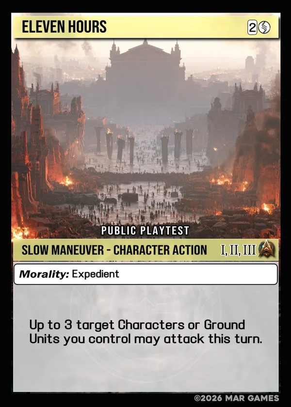 Eleven Hours card