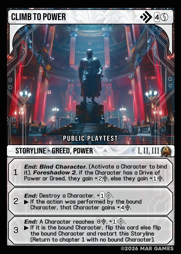 Climb to Power card