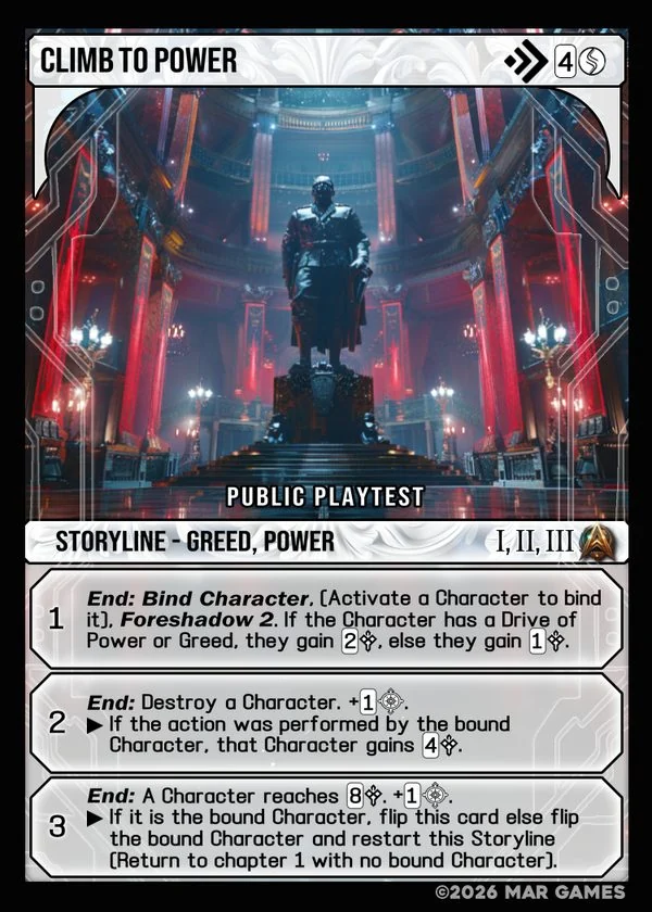 Climb to Power card