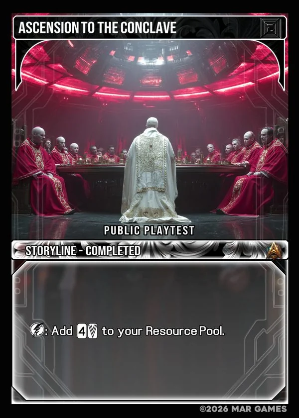 Ascension to the Conclave card