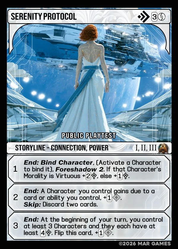 Serenity Protocol card