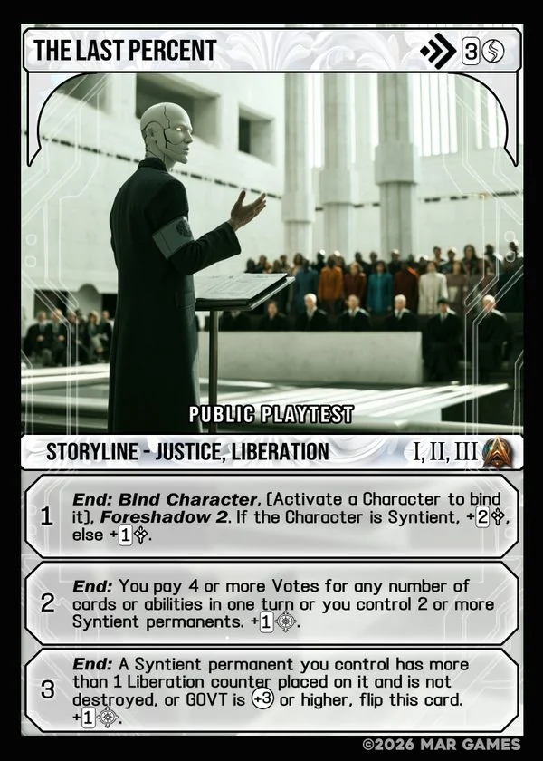 The Last Percent card