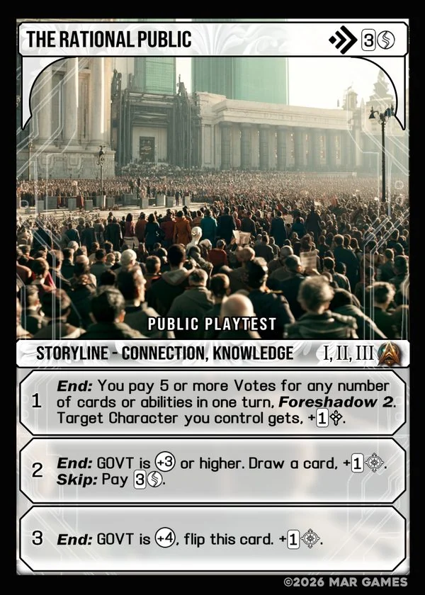 The Rational Public card