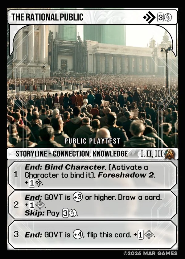 The Rational Public card