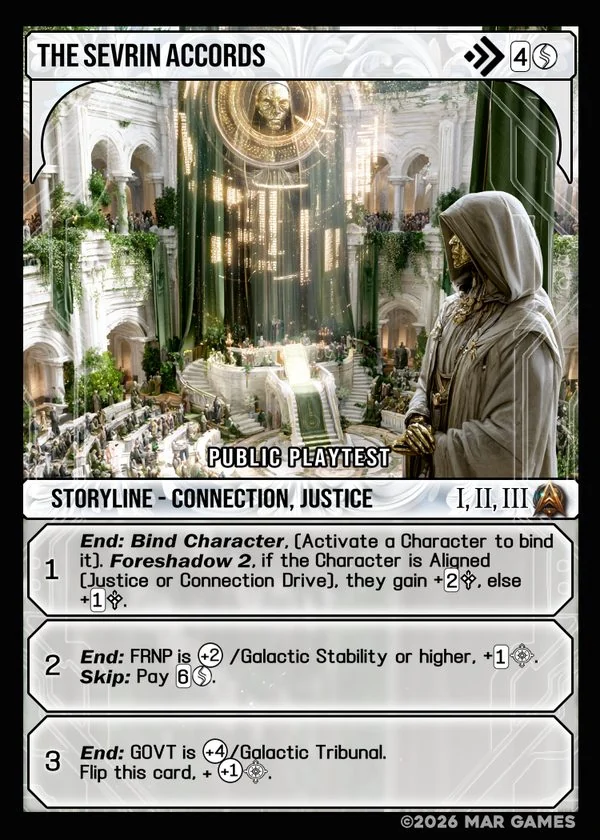 The Sevrin Accords card