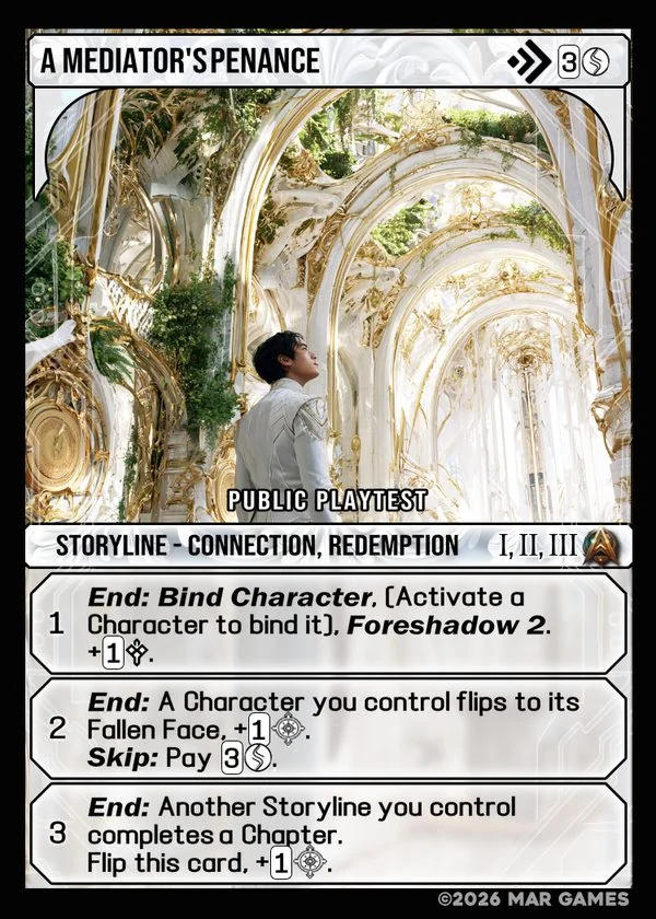 A Mediator's Penance card