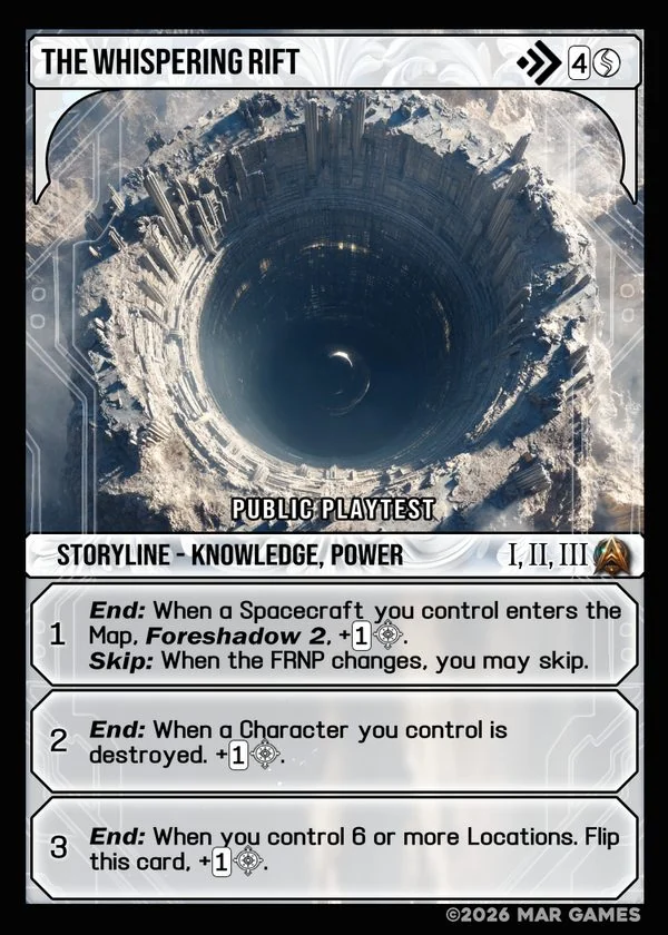 The Whispering Rift card
