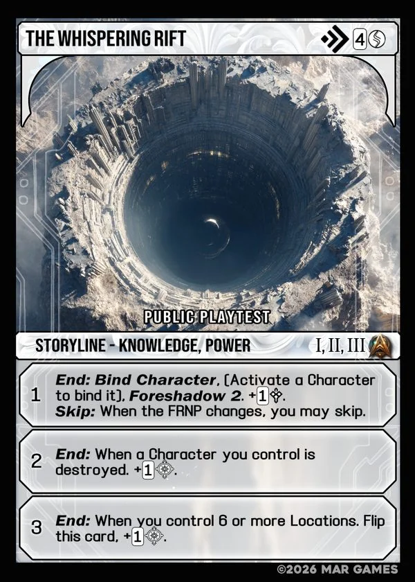 The Whispering Rift card