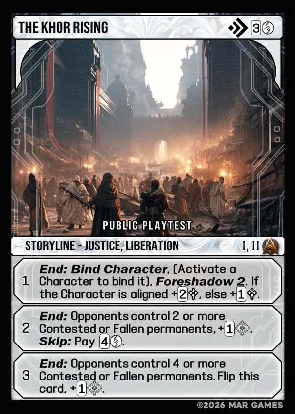 The Khor Rising card