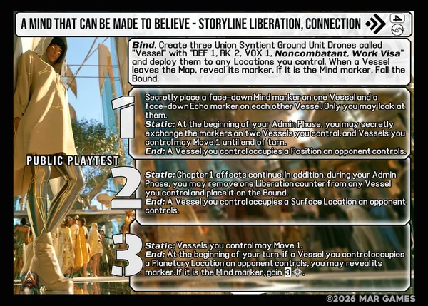 A Mind That Can Be Made to Believe card
