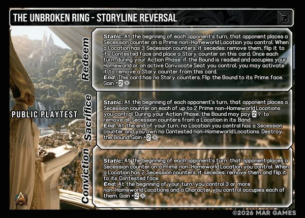 The Unbroken Ring card